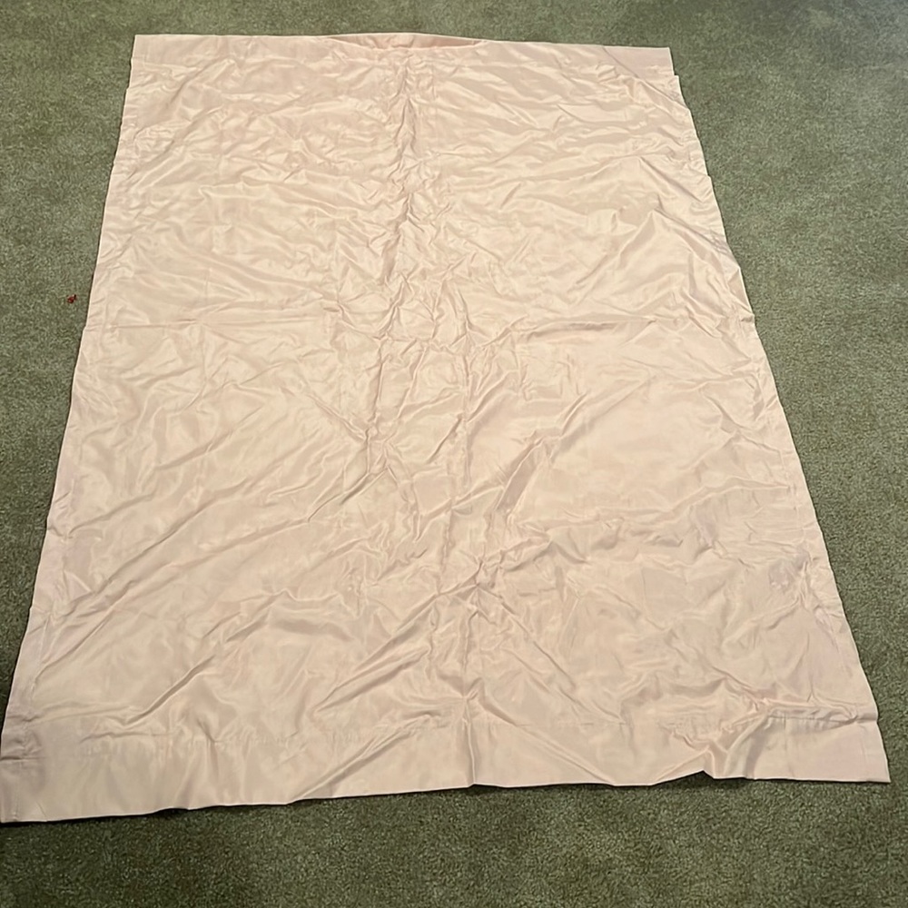 Light pink curtain